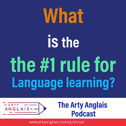 Number 1 rule for learning english